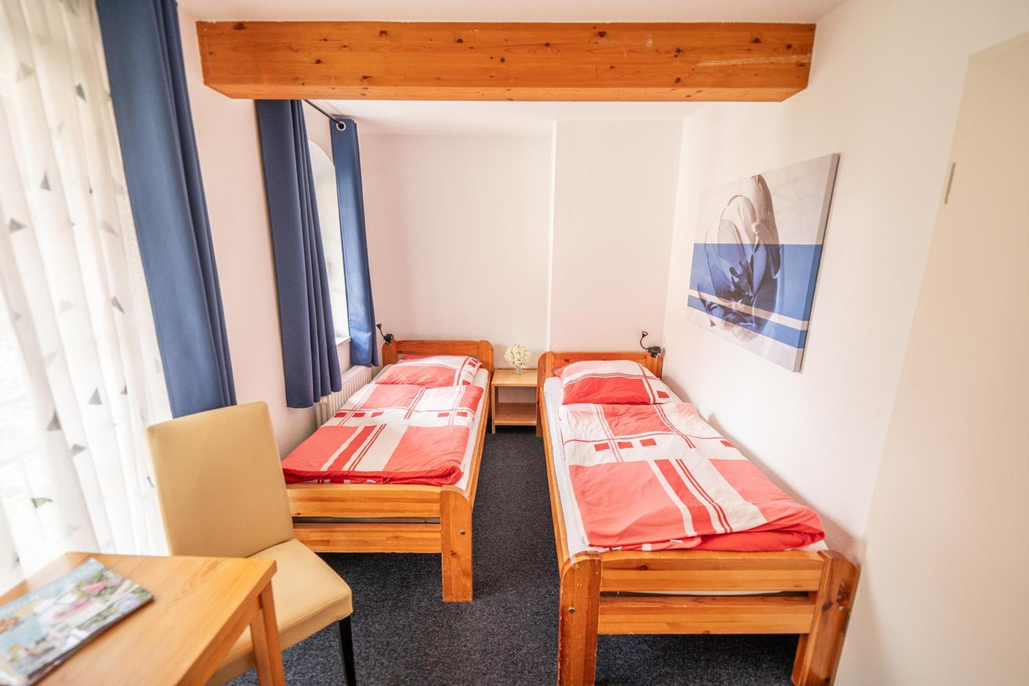 Pension Zur Postmeile Belzig Esterno foto
