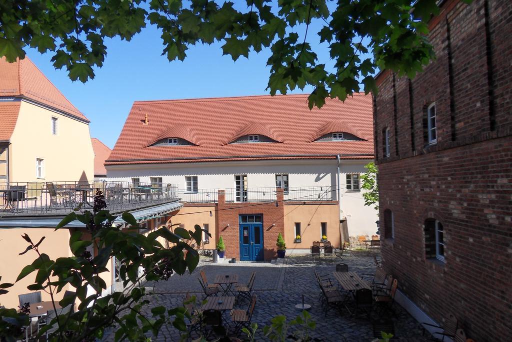 Pension Zur Postmeile Belzig Esterno foto
