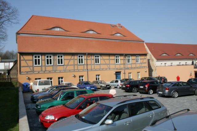 Pension Zur Postmeile Belzig Esterno foto