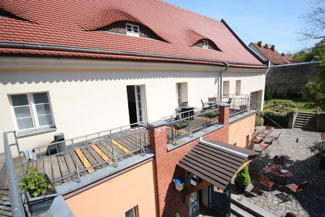 Pension Zur Postmeile Belzig Esterno foto